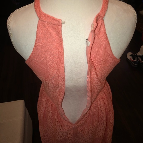 Maggy London Eyelet Dress Size 8 - Picture 6 of 8